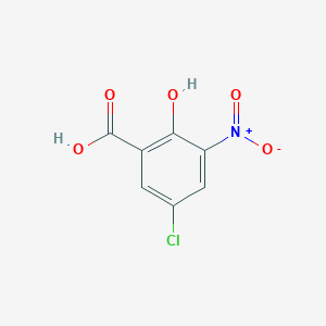 5-chloro-2-hydroxy-3-nitrobenzoic acid图片