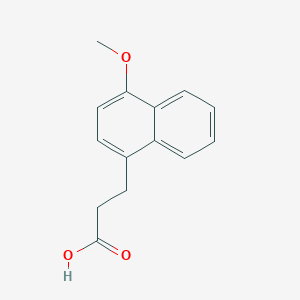 4-Methoxy-1-naphthalenepropanoic Acid图片