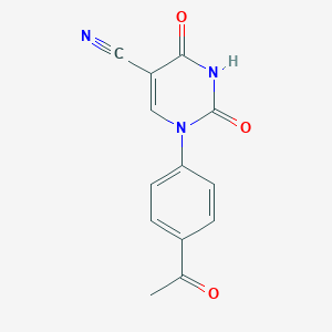 acetylphenyldioxotetrahydropyrimidinecarbonitrile图片