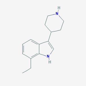 7-Ethyl-3-(piperidin-4-yl)-1H-indole图片