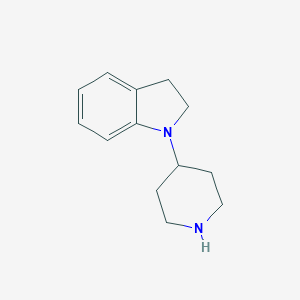 1-(piperidin-4-yl)-2,3-dihydro-1H-indole图片