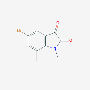 5-Bromo-1,7-dimethyl-2,3-dihydro-1H-indole-2,3-dione图片
