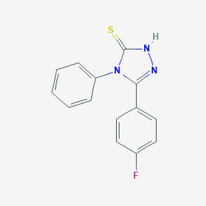 5-(4-Fluorophenyl)-4-phenyl-4H-1,2,4-triazole-3-thiol图片