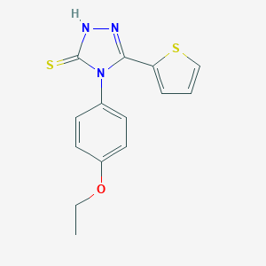 4-(4-Ethoxyphenyl)-5-(thiophen-2-yl)-4H-1,2,4-triazole-3-thiol图片