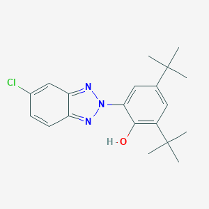 2-(3,5-二叔丁基-2-羟苯基)-5-氯苯并三唑图片