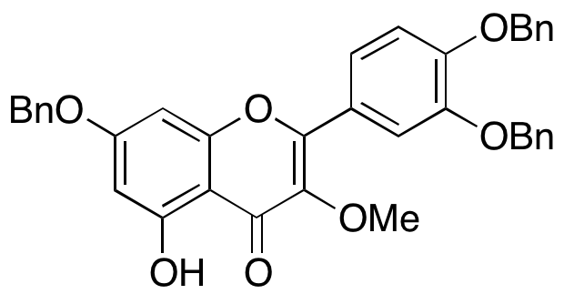 3',4',7-Tris(benzyloxy)-5-hydroxy-3-methoxy Flavone图片