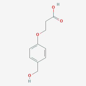 3-(4-Hydroxymethylphenoxy)propionic acid图片