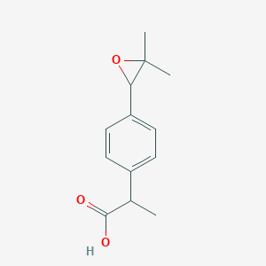 2-[p-(2-Methyl-1,2-epoxypropyl)phenyl]propionic Acid图片
