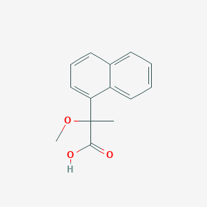 2-Methoxy-2-naphthalen-1-yl-propionic Acid图片