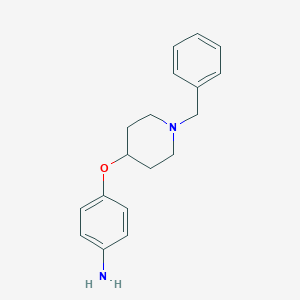 4-(1-Benzylpiperidin-4-yl)oxyaniline图片