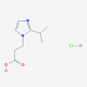 3-(2-Isopropyl-imidazol-1-yl)-propionic Acid Hydrochloride图片
