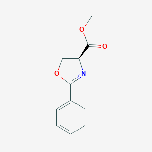 METHYL(S)-(+)-4,5-DIHYDRO-2-PHENYL-4-OXAZOLECARBOXYLATE图片