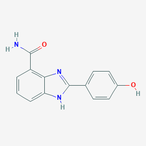 2-(4-Hydroxyphenyl)-1H-benzimidazole-7-carboxamide图片