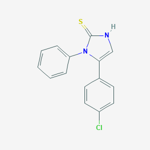 5-(4-Chlorophenyl)-1-phenyl-1H-imidazole-2-thiol图片