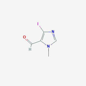 4-Iodo-1-methyl-1H-imidazole-5-carboxaldehyde图片