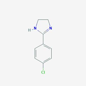 2-(4-chlorophenyl)-4,5-dihydro-1H-imidazole图片