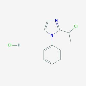 2-(1-Chloroethyl)-1-phenyl-1H-imidazole hydrochloride图片