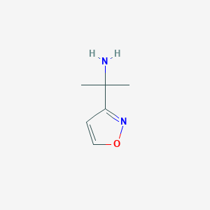 2-(1,2-Oxazol-3-yl)propan-2-amine图片