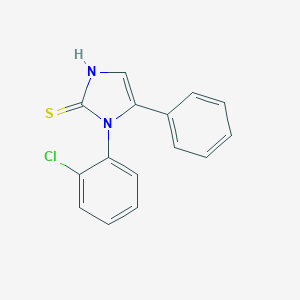1-(2-Chlorophenyl)-5-phenyl-1H-imidazole-2-thiol图片