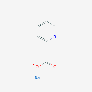 2-Methyl-2-(pyridin-2-yl)propanoic Acid Sodium Salt图片