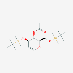 4-O-乙酰基-3,6-二-O-(叔丁基二甲基硅)-D-葡萄烯糖图片