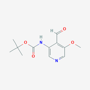 3-N-Boc-amino-4-formyl-5-methoxypyridine图片