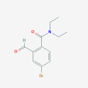 4-Bromo-N,N-diethyl-2-formylbenzamide图片