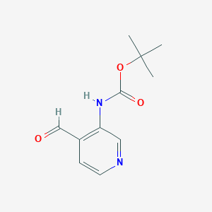 t-Butyl 4-Formylpyridin-3-ylcarbamate图片
