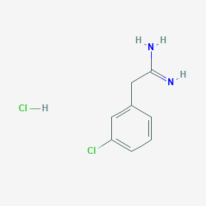 2-(3-Chlorophenyl)ethanimidamide hydrochloride图片