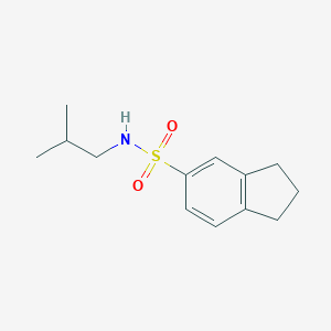 N-(2-methylpropyl)-2,3-dihydro-1H-indene-5-sulfonamide图片