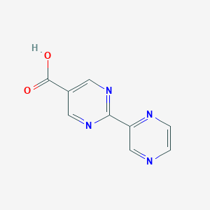 2-(PYRAZIN-2-YL)PYRIMIDINE-5-CARBOXYLIC ACID图片