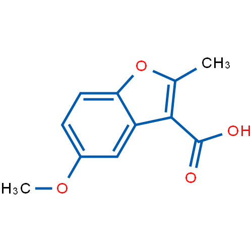 5-Methoxy-2-methyl-benzofuran-3-carboxylic acid图片