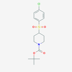 4-(4-Chloro-phenylsulfanyl)-piperidine-1-carboxylic acid tert-butyl ester图片