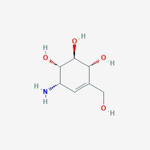 6-Amino-4-Hydroxymethyl-Cyclohex-4-Ene-1,2,3-Triol图片