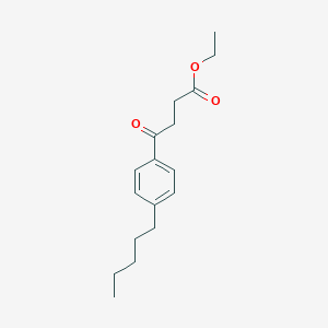 Ethyl 4-oxo-4-(4-n-pentylphenyl)butyrate图片