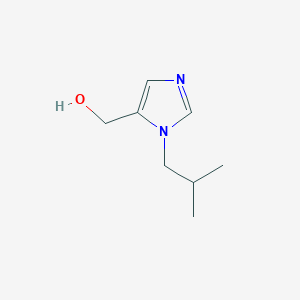 (1-isobutyl-1H-imidazol-5-yl)methanol图片