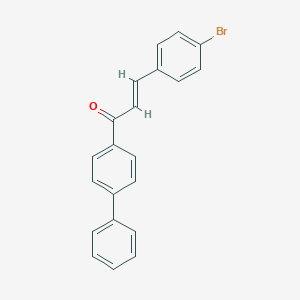 (2E)-1-{[1,1'-biphenyl]-4-yl}-3-(4-bromophenyl)prop-2-en-1-one图片