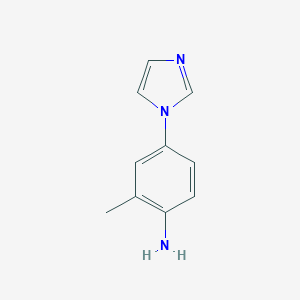 4-(1H-Imidazol-1-yl)-2-methylaniline图片