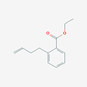 4-(2-Carboethoxyphenyl)-1-butene图片