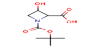 1-[(tert-butoxy)carbonyl]-3-hydroxyazetidine-2-carboxylicacid图片
