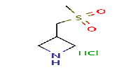 3-(methanesulfonylmethyl)azetidinehydrochloride图片