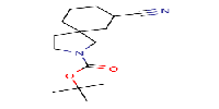 tert-butyl7-cyano-2-azaspiro[4,5]decane-2-carboxylate图片