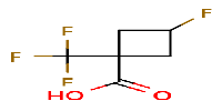 3-fluoro-1-(trifluoromethyl)cyclobutane-1-carboxylicacid图片