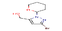 [3-bromo-1-(oxan-2-yl)-1H-pyrazol-5-yl]methanol图片
