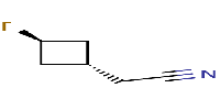 2-(trans-3-fluorocyclobutyl)acetonitrile图片