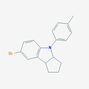 7-Bromo-?1,?2,?3,?3a,?4,?8b-?hexahydro-?4-?(4-?methylphenyl)?cyclopent[b]?indole图片