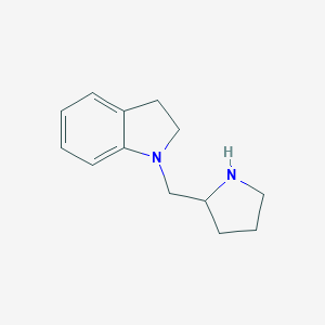 1-(Pyrrolidin-2-ylmethyl)-2,3-dihydro-1H-indole图片