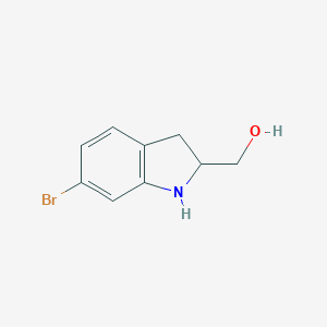 6-Bromo-2,3-dihydro-1H-indole-2-methanol图片