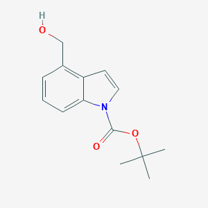 1-Boc-4-hydroxymethylindole图片