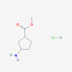 Methyl 3-aminocyclopentanecarboxylate HCl图片